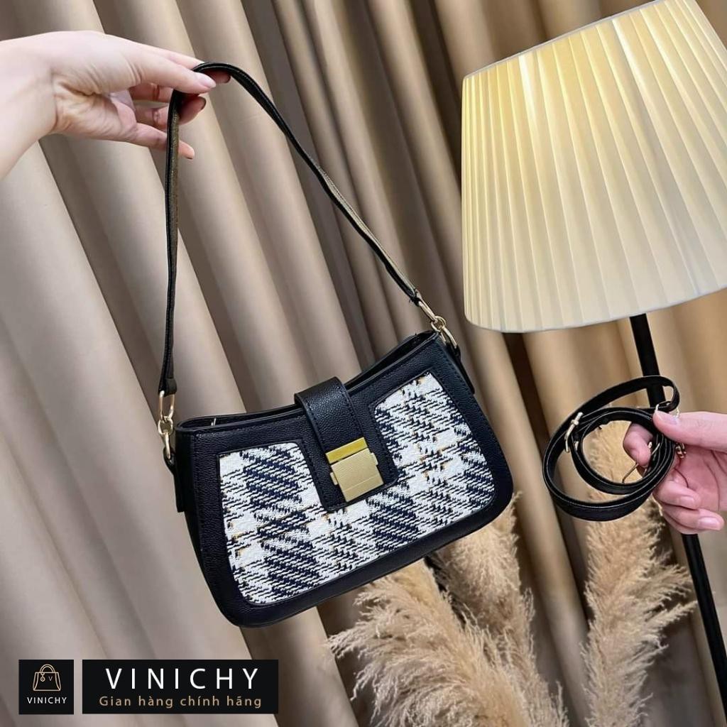 Túi xách nữ đeo chéo, túi đi chơi, đi học VINICHY, da đẹp, thời trang cao cấp size 22cm HA092