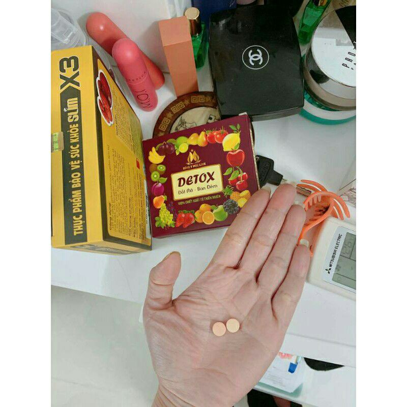 15v Detox Mộc Linh X3 ban đêm chính hãng gói dể bảo quản