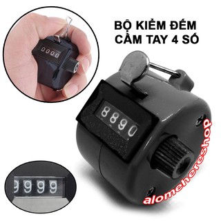 Bộ đếm bằng tay 4 số phục vụ kiểm điếm ngày công, ngày thu hoạch trong nông nghiệp quân sự, kỹ thuật