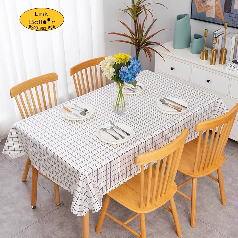 Khăn bàn KT 137cm*90cm