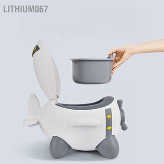 Lithium067 bô tập ghế hoạt hình máy bay dễ thương có thể tháo rời vệ sinh - ảnh sản phẩm 3