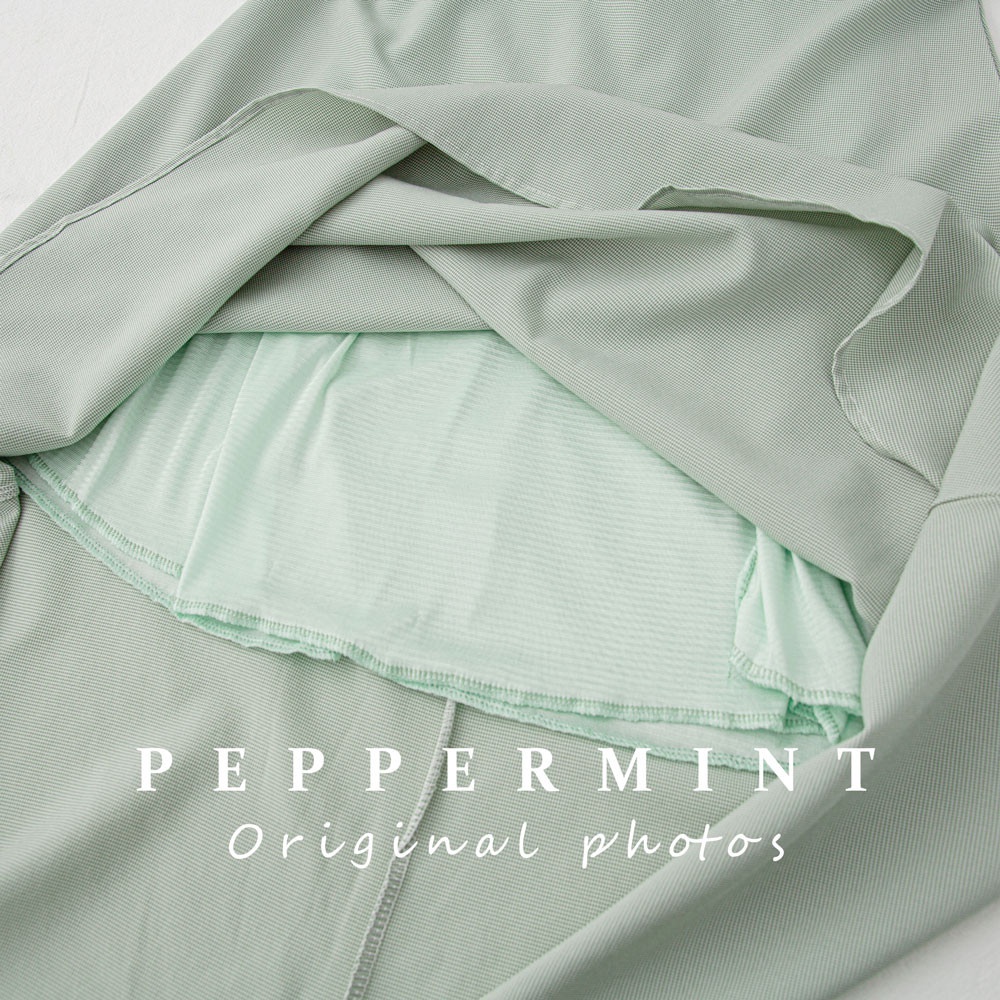 Đầm tay ngắn cổ chữ V thắt dây eo phong cách thanh lịch thời trang cho nữ 44032