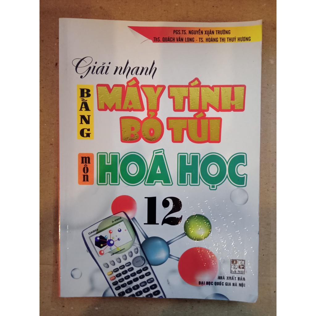 Sách - Giải nhanh bằng máy tính bỏ túi môn Hoá học 12