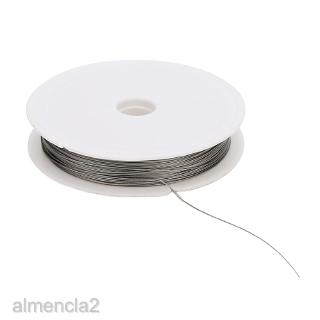1 Roll of Stainless Steel Wire Tiger Tail Beading Wire Cord