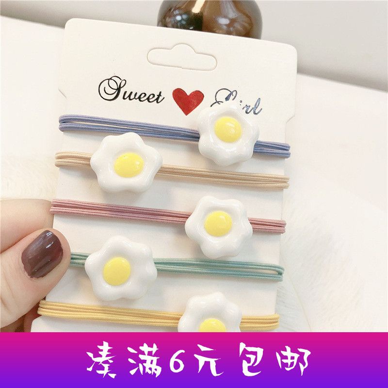 dây cột tóc quả trứng,dây buộc tóc siêu xinh