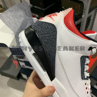 Giày Air Jordan 3 "Fire Red" (Best Quality)