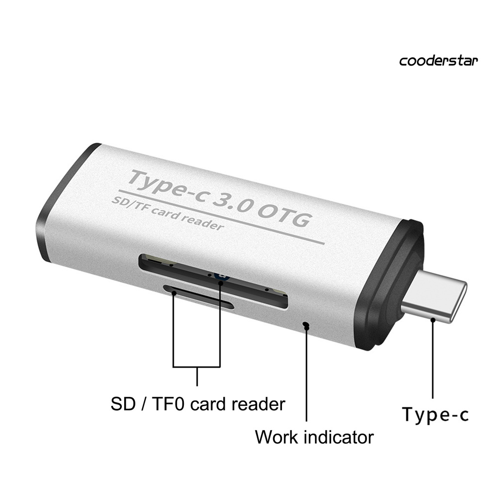 Đầu Đọc Thẻ Otg Cao Cấp Cho Điện Thoại / Máy Tính