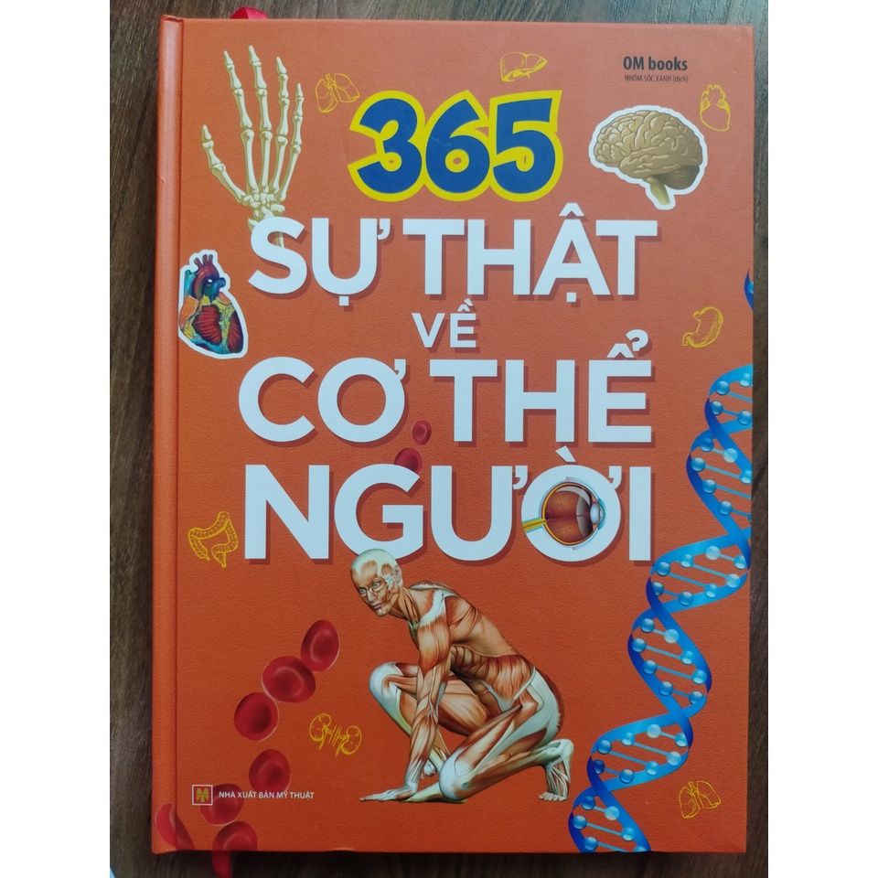 Sách - 365 Sự Thật Về Cơ Thể Người