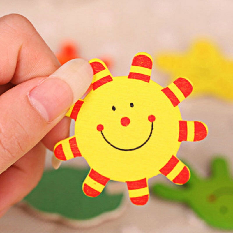 Bộ 12 nam châm gắn tủ lạnh họa tiết hoạt hình dễ thương