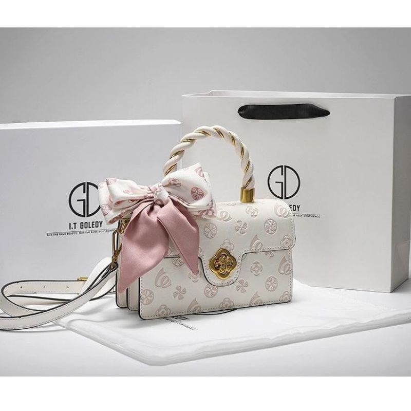 [ Hàng sẵn] Túi sách thời trang quảng châu cao cấp kích thước 20x7x12cm