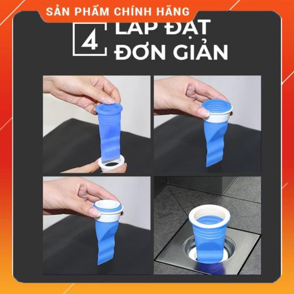 Ống Lót Silicon Chặn Mùi Cống Và Côn Trùng