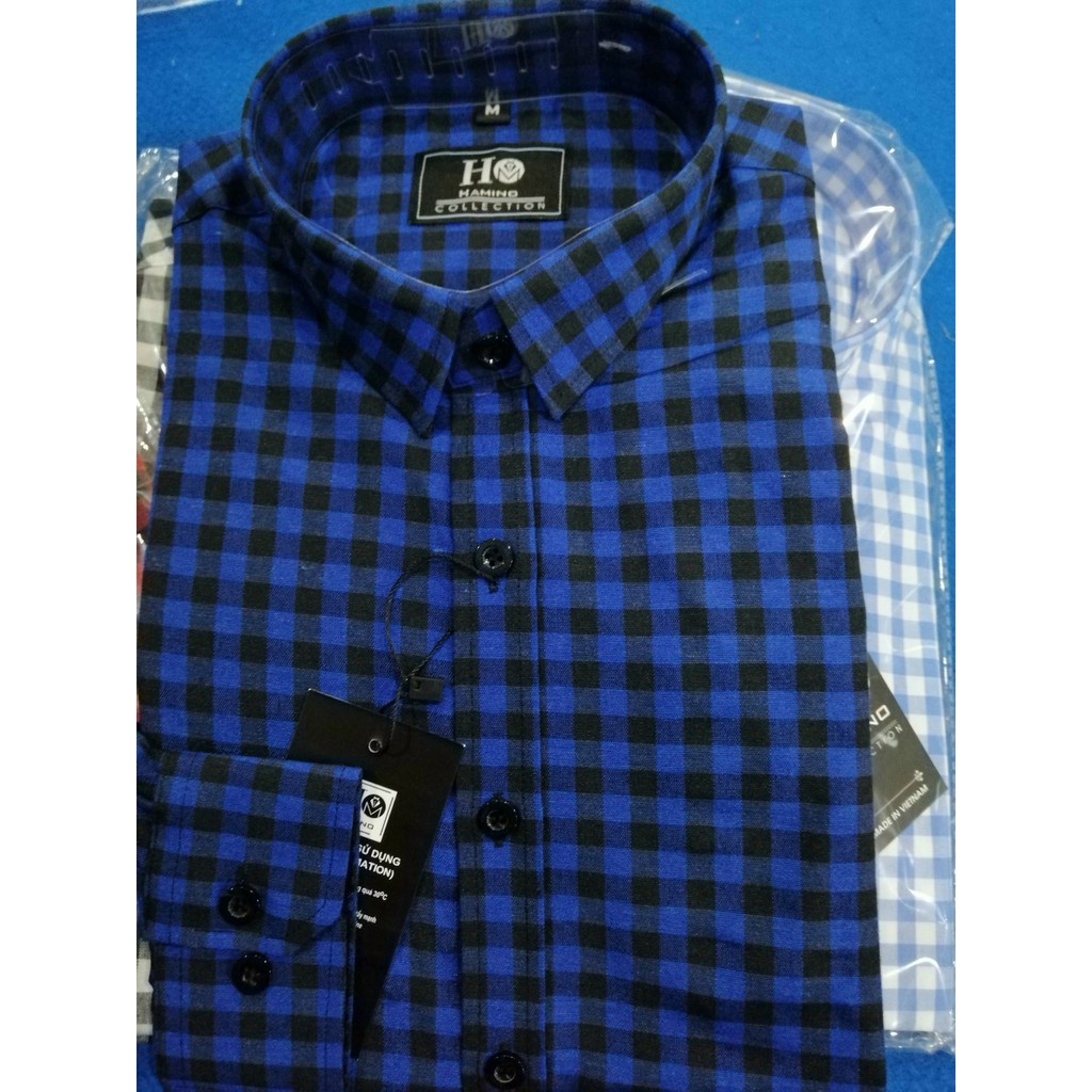 Áo sơ mi nam dài tay cao cấp Họa tiết chấm bi , chất cotton phong cách lịch lãm công sở | BigBuy360 - bigbuy360.vn