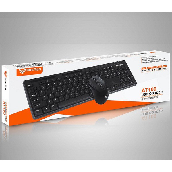 Bộ Phím chuột có dây Meetion chính hãng Bảo hành 12 tháng. | BigBuy360 - bigbuy360.vn