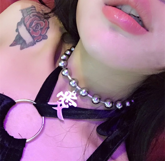 Dây chuyền ball chain inox nam nữ bi tròn 12Ly