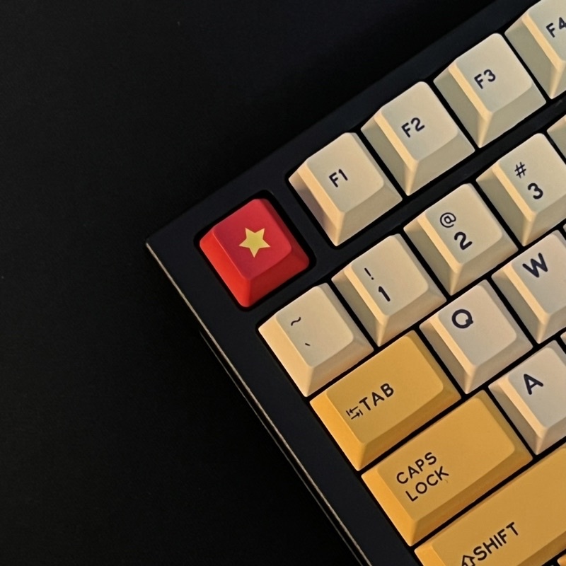 Nút keycap nhựa Esc Pbt profile Oem cho bàn phím cơ