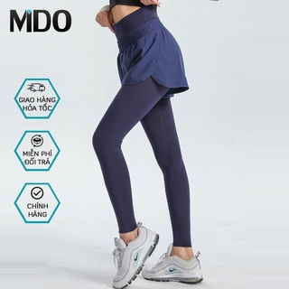 Quần tập gym nữ Mido Q29D-1, kiểu quần tập gym nữ 2 lớp, chất liệu thoáng mát, co giãn 4 chiều