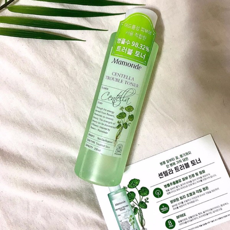 Toner Rau Má Mamonde Centella Trouble Toner 150ml