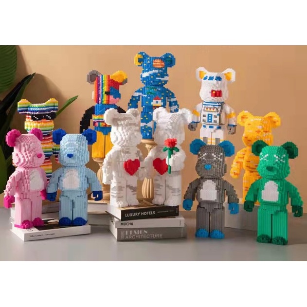 Bộ đồ chơi lego Gấu Bearbrick (Nhiều Mẫu)