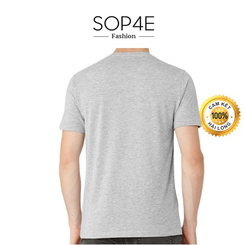 Áo thun nam nữ trơn cổ tròn Unisex NoB Sop4E Fashion | BigBuy360 - bigbuy360.vn
