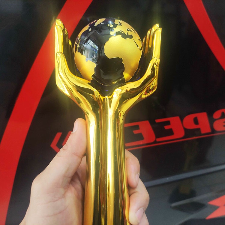 [Free in ấn logo] Cúp lưu niệm bàn tay ⚡Kỷ niệm chương - biểu trưng pha lê - cúp thể thao - cúp kim loại giá tốt