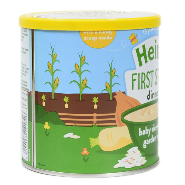 Bột Gạo Và Rau Củ Xay Nhuyễn HEINZ 200g (Date 2024)