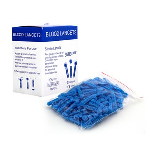 Kim Lấy Máu Tròn BLOOD LANCETS QUEEN CARE - 100 Kim
