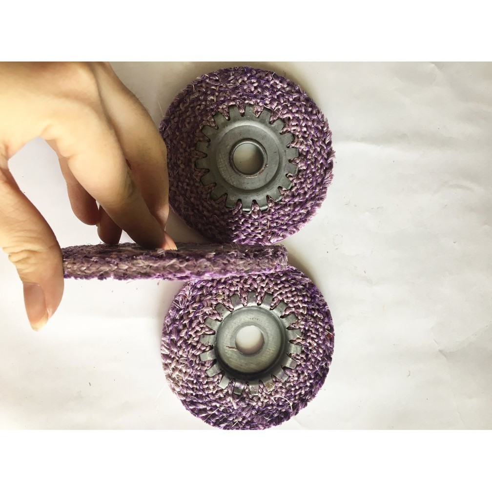 Xơ dừa đánh bóng inox