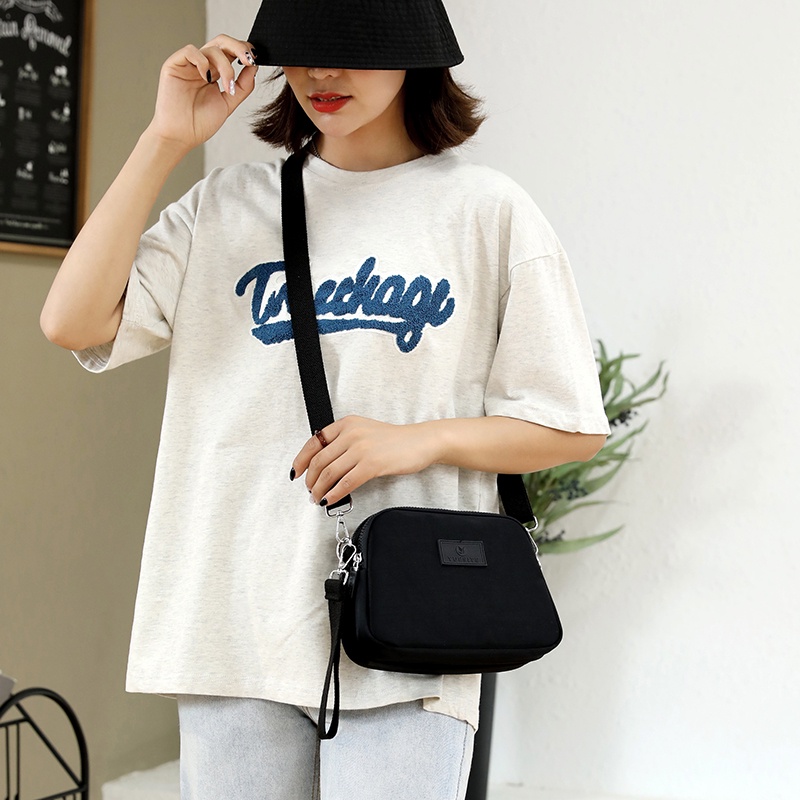 Túi Đeo Chéo Hình Vuông Nhỏ Phong Cách Mới Dễ Phối Đồ Cho Nữ