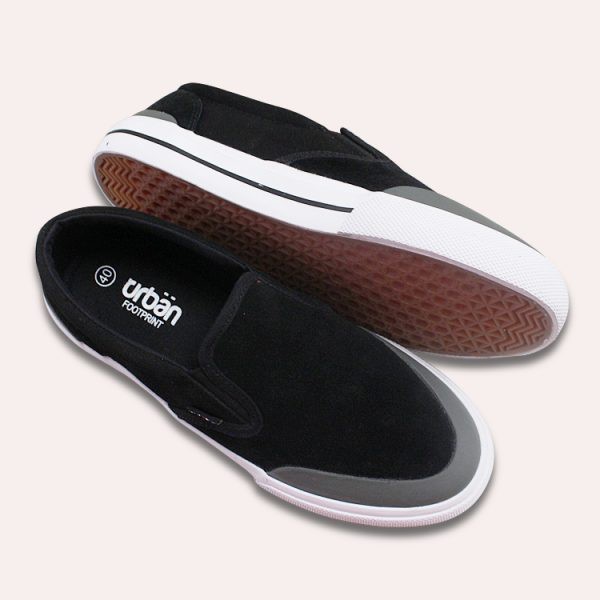 Giày slipon nam Urbanfootprint UM1723 màu đen | BigBuy360 - bigbuy360.vn