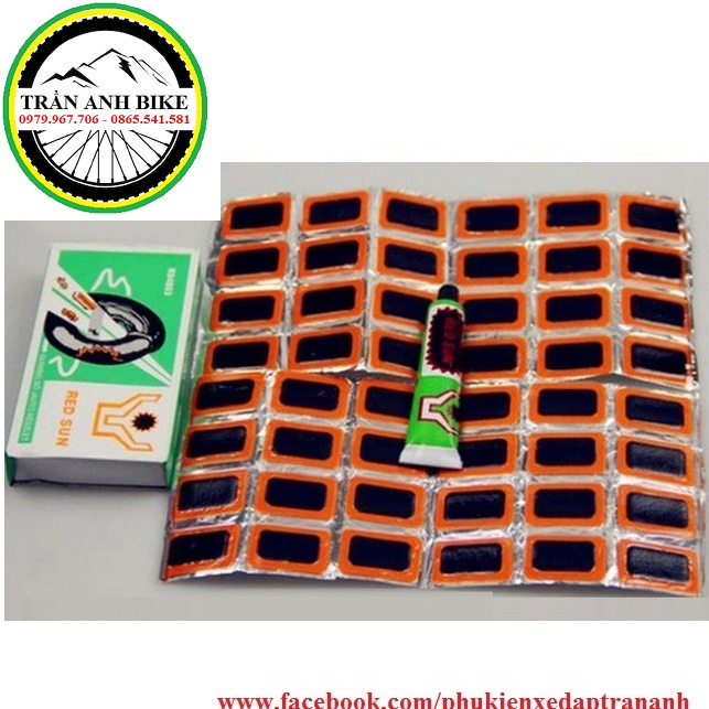 Hộp miếng vá săm ruột xe đạp REDSUN RS4803