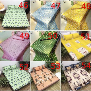Trọn bộ chăn ga gối cotton poly