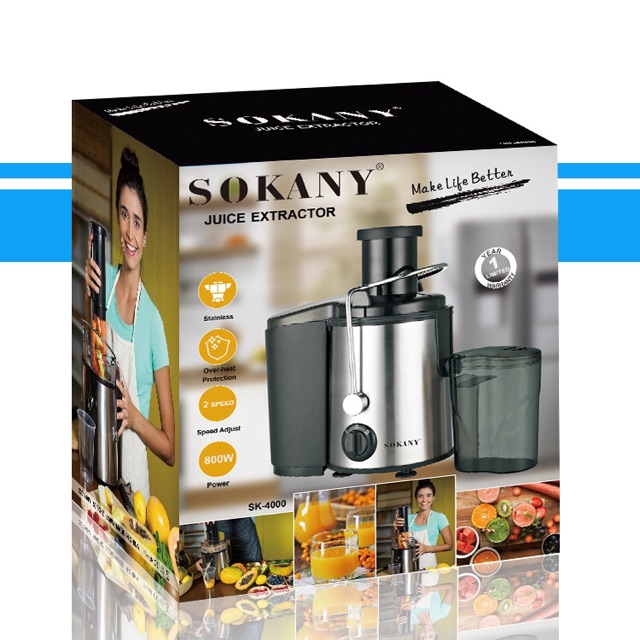 Máy ép chậm Sokany 4000