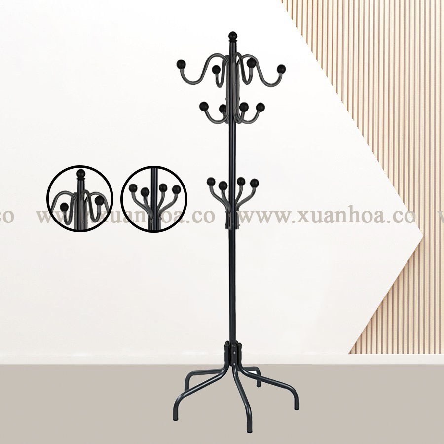 Cây treo quần áo trong phòng, cọc treo quần áo