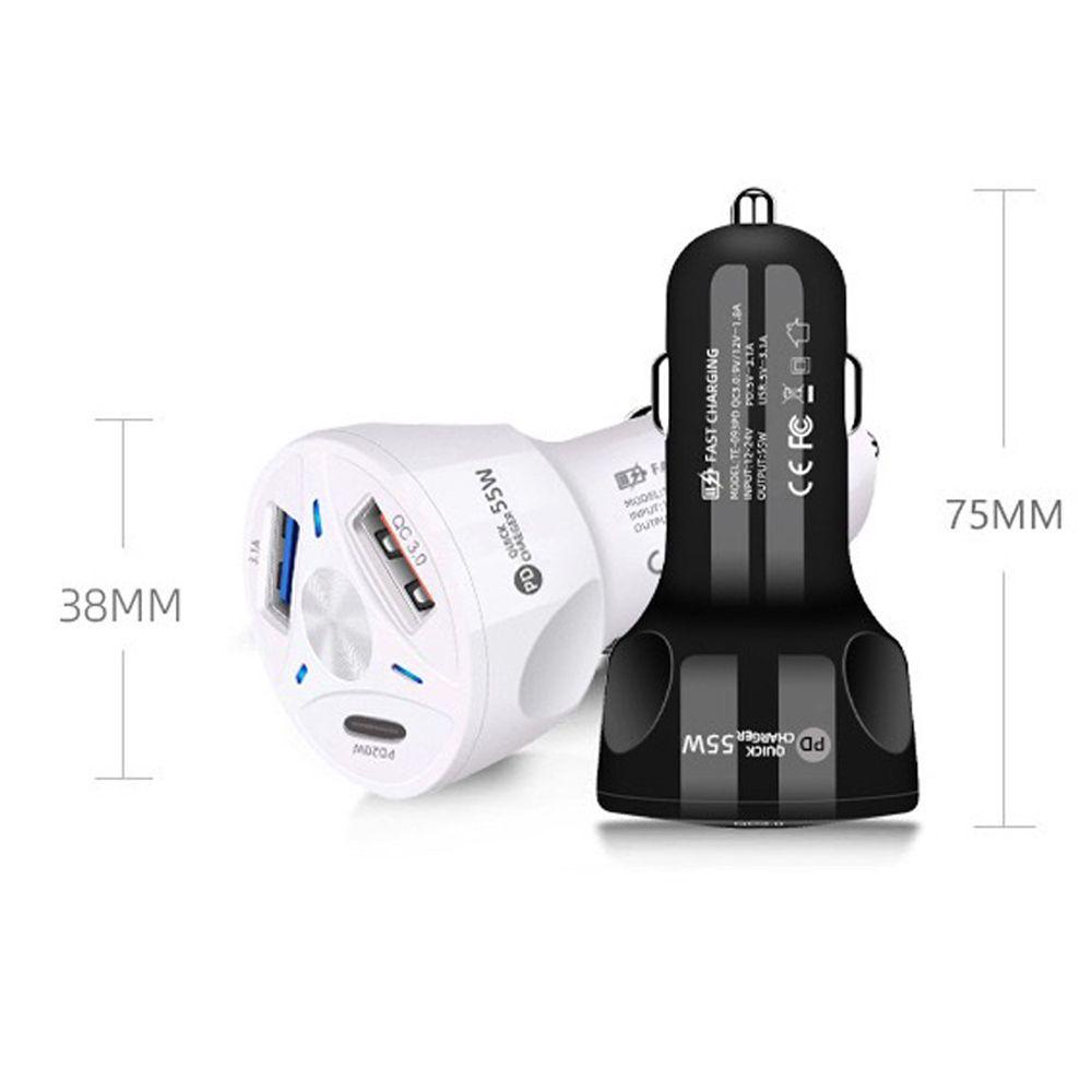 MYRONGVN Bộ Sạc Ô Tô Đa Năng USB QC3.0 Sạc Nhanh