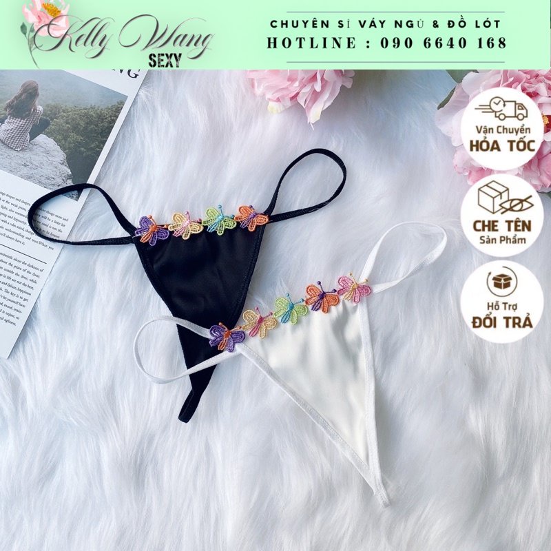 CK043- QUẦN LÓT LỌT KHE LỤA MỊN NỮ - CHÍP LỤA SEXY - KELLYWANG
