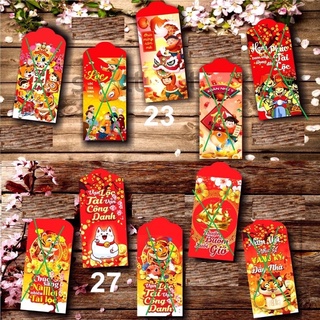Set 10 bao lì xì đẹp
