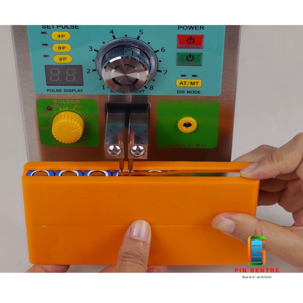 Khay cố định Pin 18650 Sunkko loại 6 và 8 pin hàn đơn