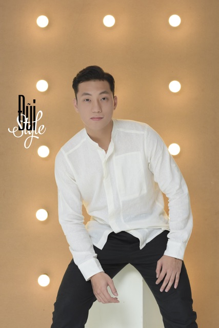 ÁO SƠ MI ĐŨI LINEN DÀI TAY - GIẤU CÚC