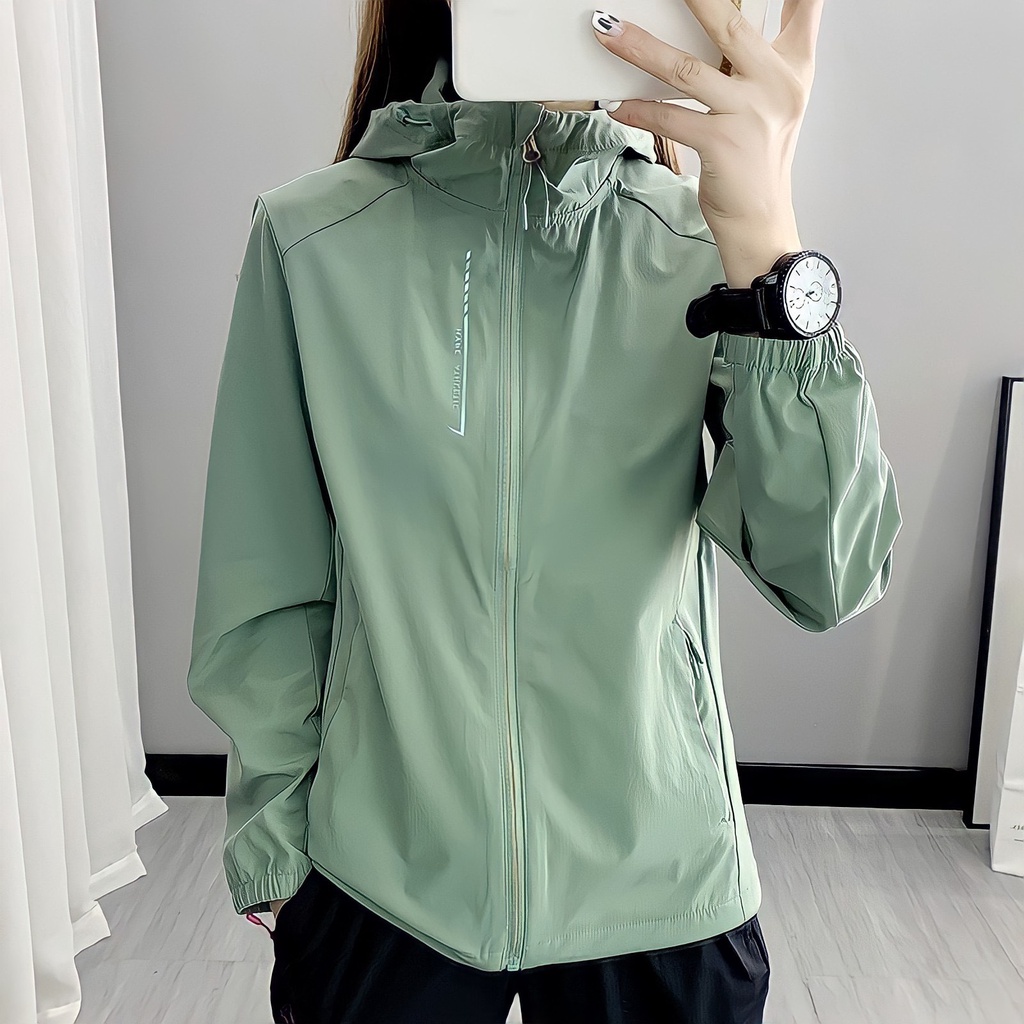 Áo Khoác Gió Nữ Chống Nước 🦋 Áo Giữ Nhiệt  Cổ Cao Có Mũ FullSize 7 Màu 🦋