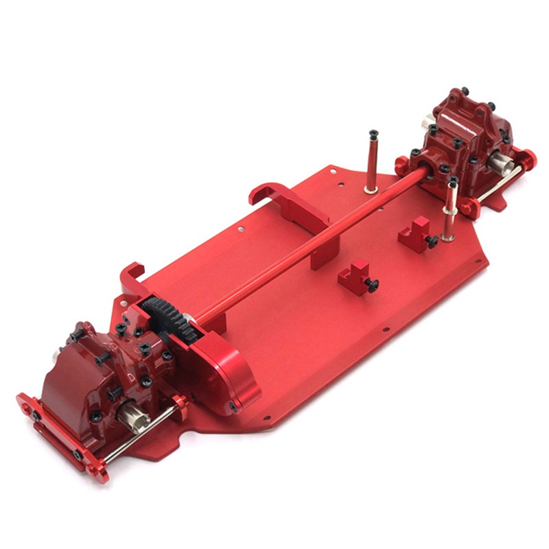 Khung Gầm Thân Xe Bằng Kim Loại Cho Wltoys 144001 144002 144010 Phụ Kiện Nâng Cấp Cho Xe Hơi Điều Khiển Từ Xa 1 / 14