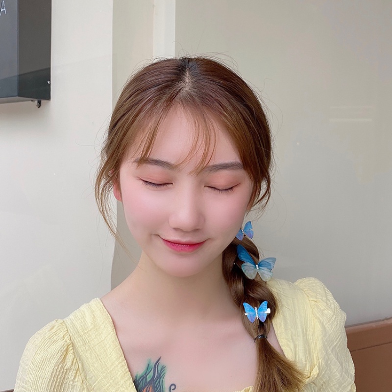 Kẹp tóc nơ Hàn Quốc dễ thương