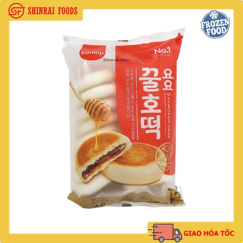 [Giao Hỏa Tốc] Bánh pancake mật ong Samlip Hàn Quốc (bịch 16 cái) 400gram