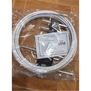 Anten thông minh thu sóng DVB T2 + 15m dây đồng trục + giắc nối