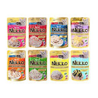 4 gói sốt mèo nekko mix vị