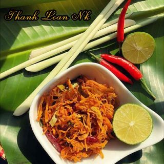 [FREE SHIP TỪ 50K] 250gr Gà khô lá chanh - Gà xé cay - Ăn là say