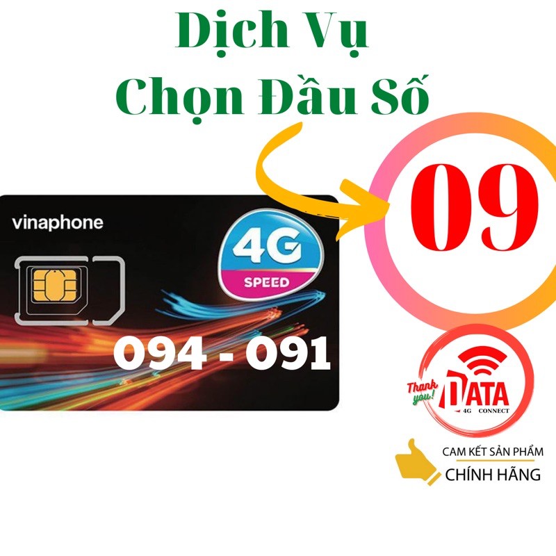 Gói Dịch Vụ Chọn Đầu Số 09 Sim Vina