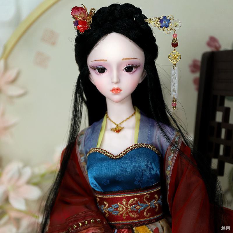 ◘De Bisheng 60cm Princess doll bjd girl toy Truyện cổ tích giấc mơ lớn Quà tặng sinh nhật búp bê có khớp nối