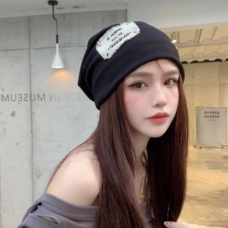 [Rẻ Vô Địch] Mũ Len Dệt Kim Trùm Đầu Hàn Quốc - Mũ Len Cá Tính