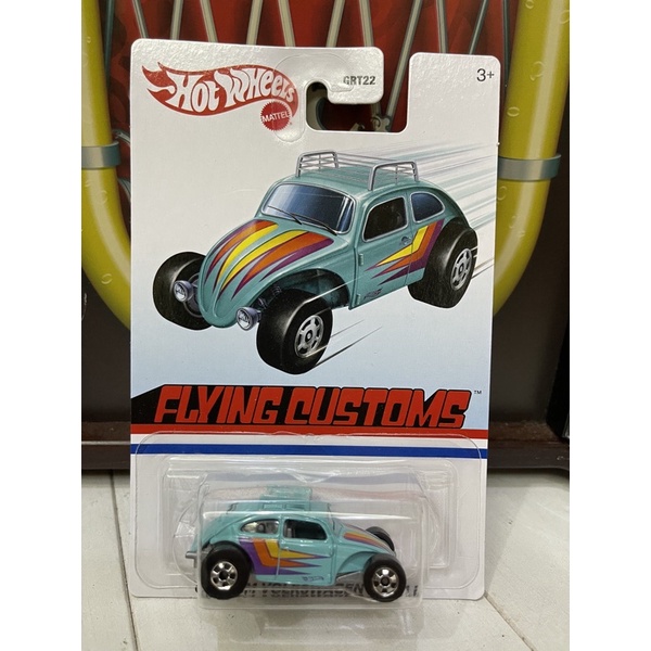 Xe mô hình đồ chơi cơ bản Hotwheels 1:64 - FLYING CUSTOMS - Custom Volkswagen Beetle