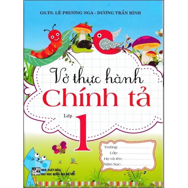 Sách - Vở Thực Hành Chính Tả Lớp 1